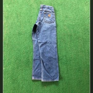 Carhartt 29x30 toughest denim jeans